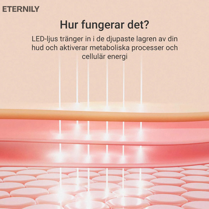 Eternilt| Led ansiktsrött ljus