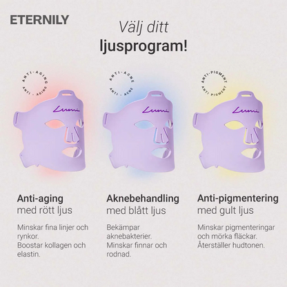 Eternilt| Led ansiktsrött ljus